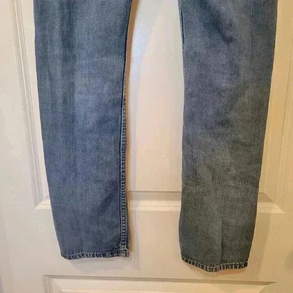 Levi's 511 Girl's Blue Cotton Medium Wash Slim Denim Jeans - Picture 9 of 9